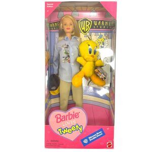 Vintage 1998 Mattel‎ WB Barbie Loves Tweety Bird Special Edition #21632 NIB NOS